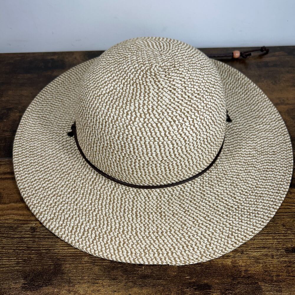 Solar Escape Women’s Wide Brim Sun Hat Adjustable Size - Picture 9 of 9